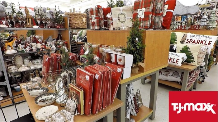 Christmas decor tj maxx