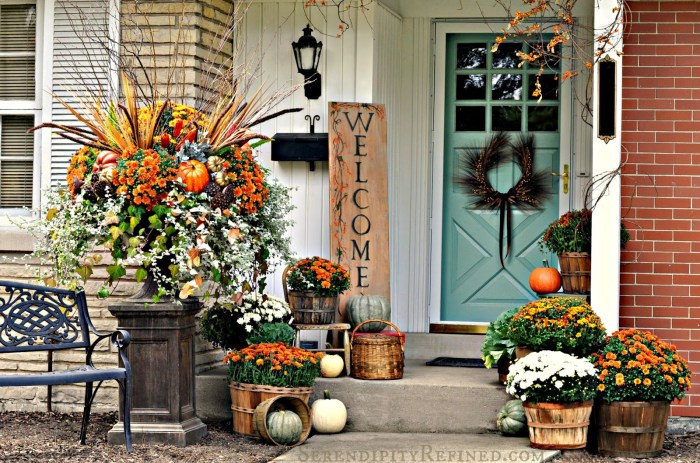 Fall porch decor ideas