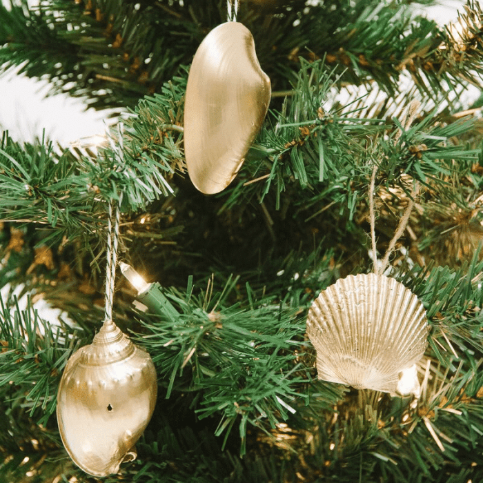 Diy seashell christmas ornaments