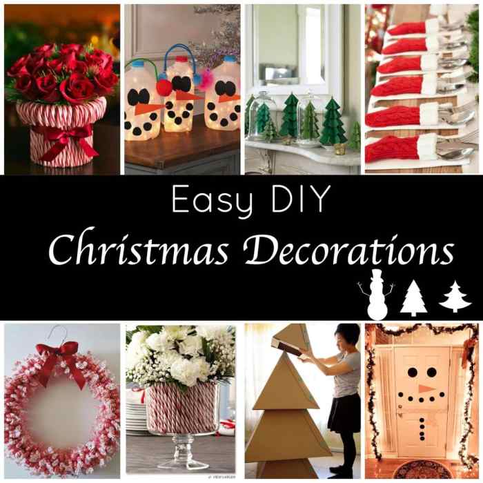 Diy christmas wall decorations