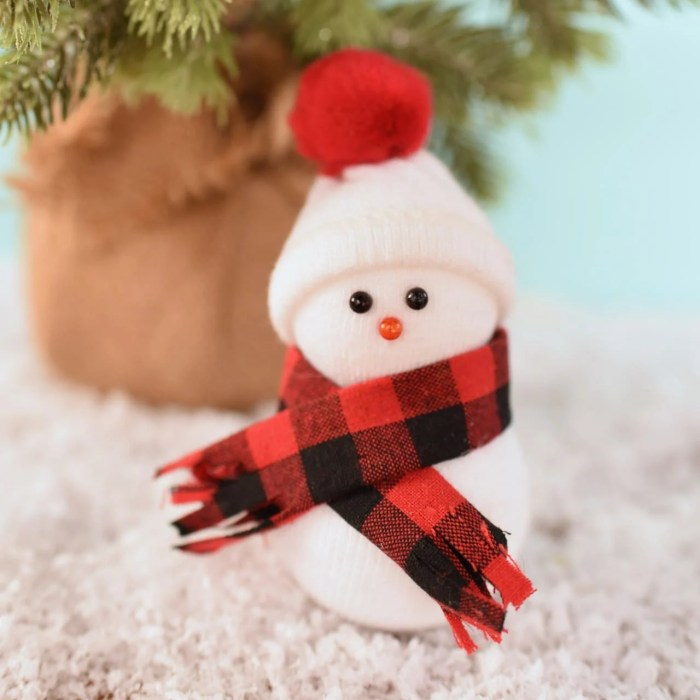 Diy snowman christmas decorations