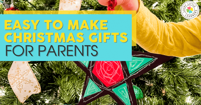 Diy christmas gifts for your parents