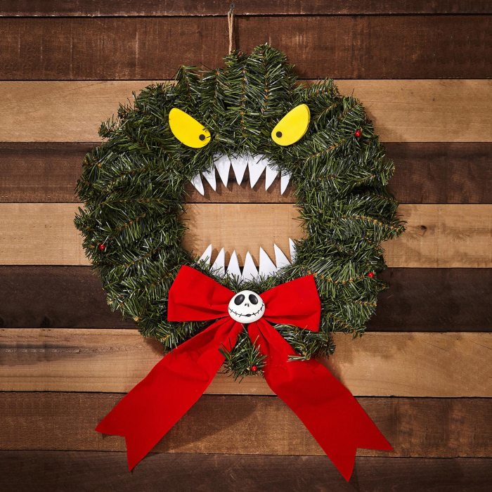 Nightmare before christmas wreath diy