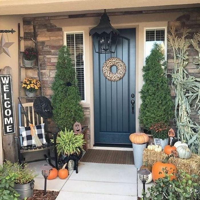 Small front porch decor ideas