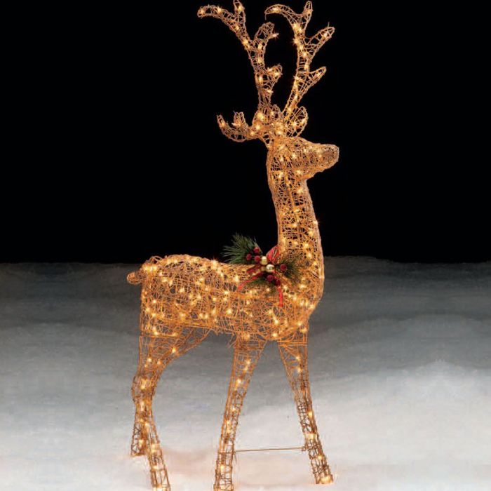 Christmas deer decor indoor