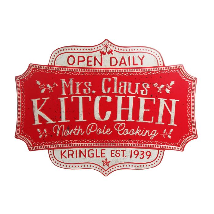 Mrs claus kitchen decor