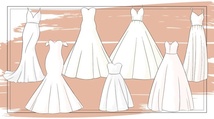 Wedding dress silhouette guide