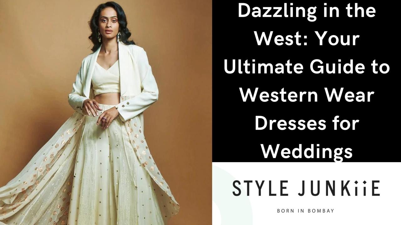 Wedding guest dress western